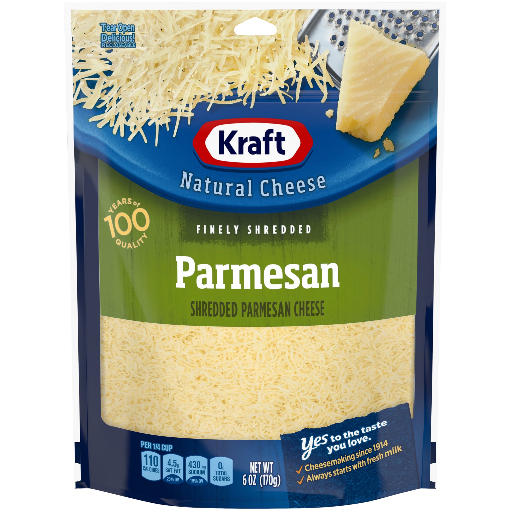 bel>Parmesan, Shredded, Kraft
