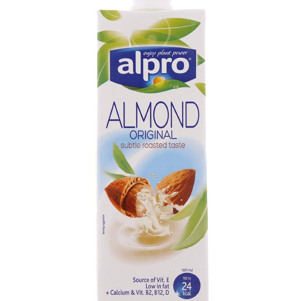 dub>Alpro Almond milk 1l