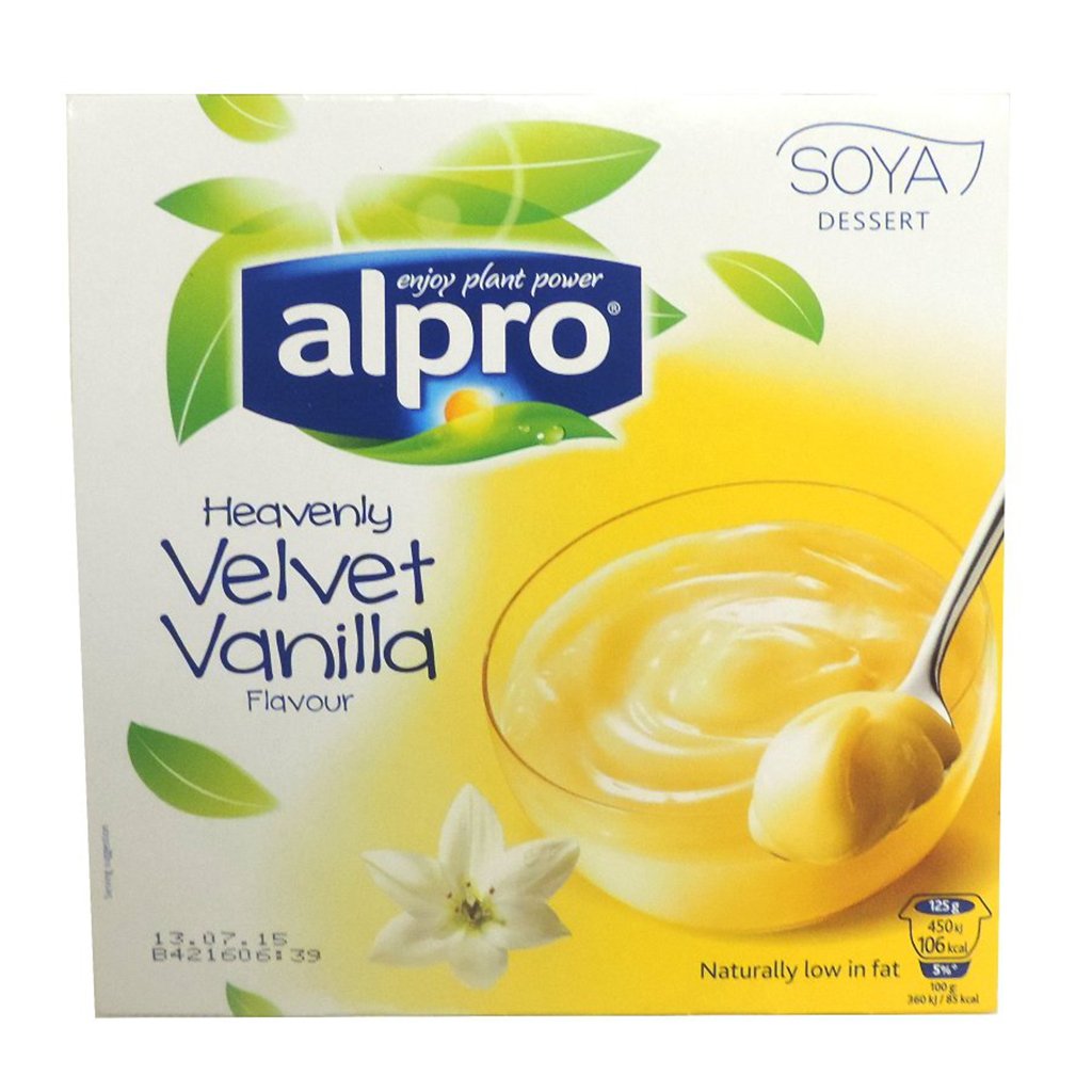 aga>Alpro Soya vanilla pudding 4x125g