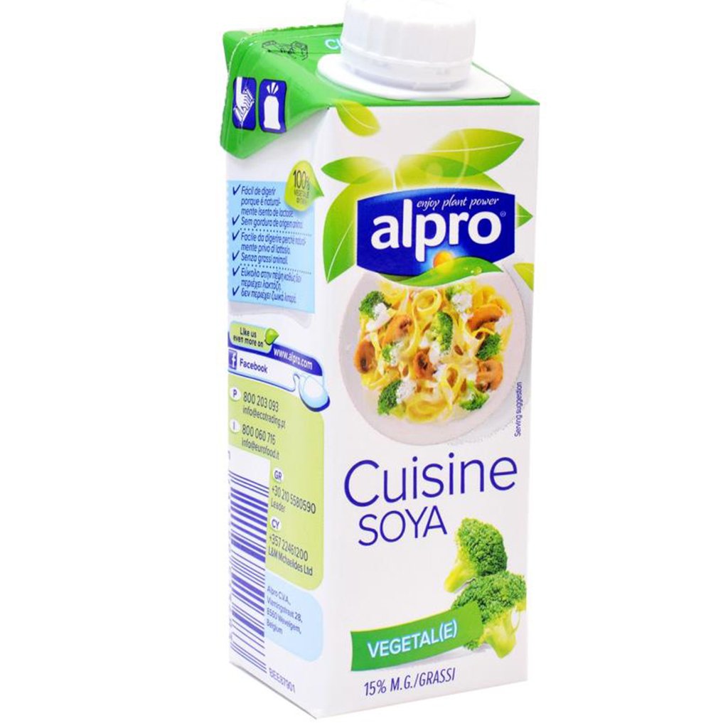 aga>Alpro soy cooking cream 250ml