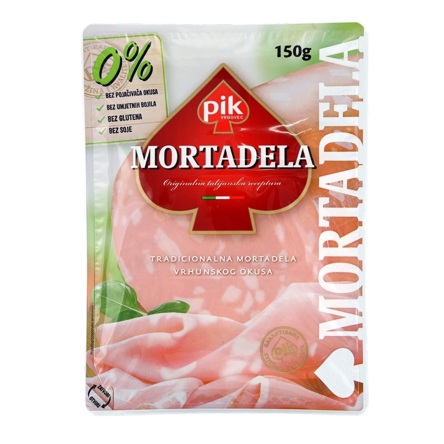 dub>Mortadella sliced PIK 150g