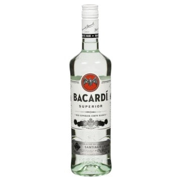 can>Bacardi White Rum, 70cl