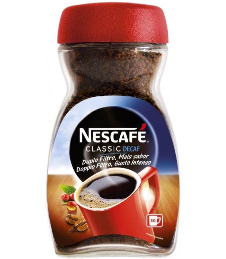 can>Nescafe Instant Decaf Coffee, 100g
