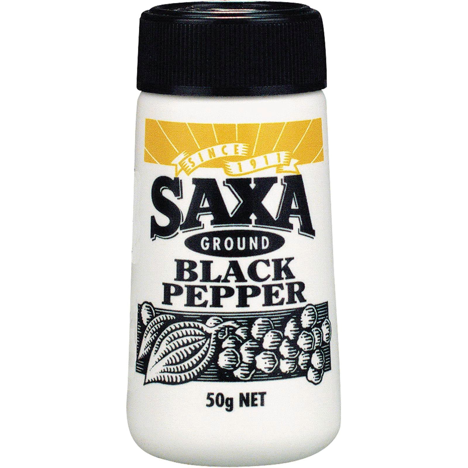 tah>Saxa  Pepper 50g