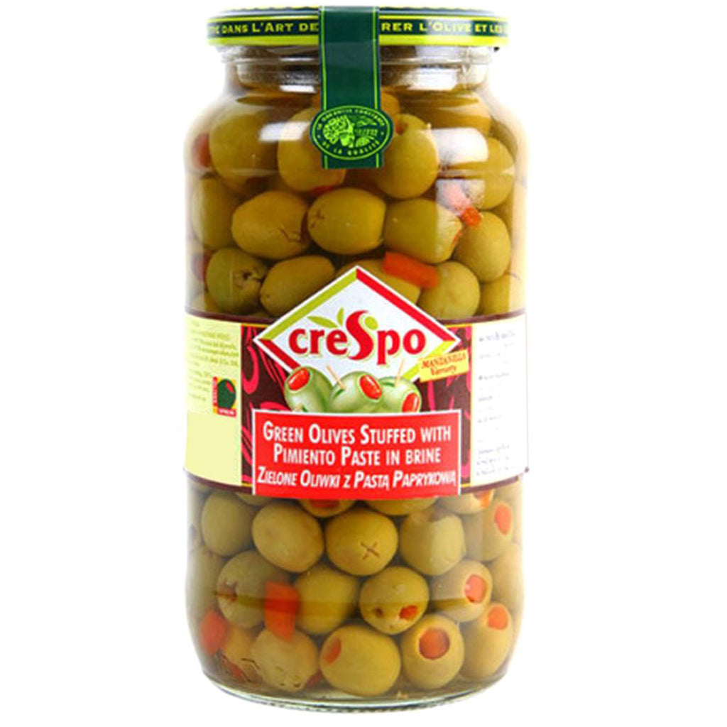 tah>Crespo Olives - Green 250g