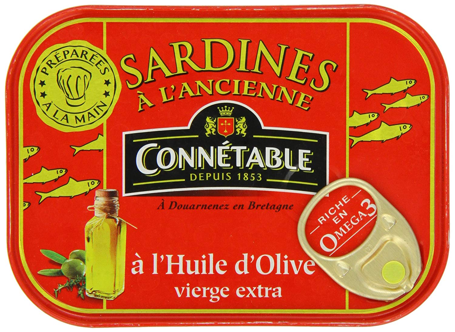 tah>Connetable Sardines in Oil 125g