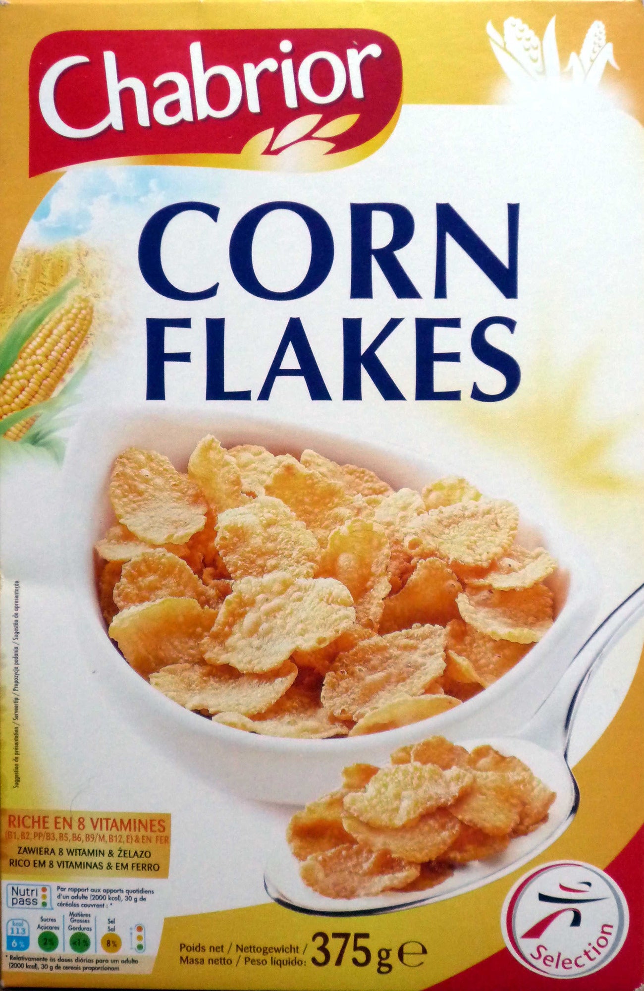 sey>Chabriol Corn flakes, 500g