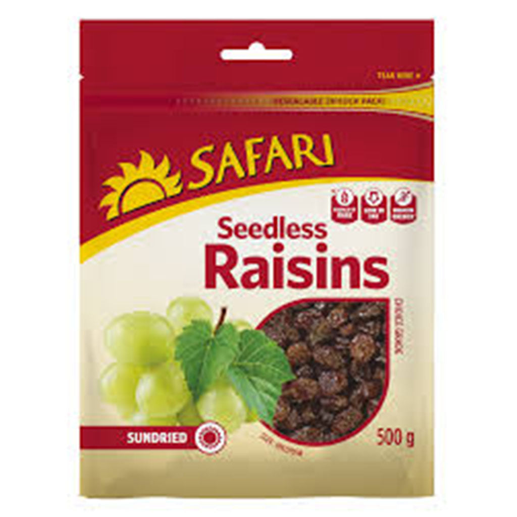 sey>Safari Dried Raisins, 500g