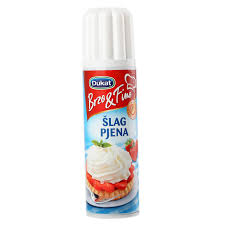 dub>Whipped cream (spray) 250 ml Dukat