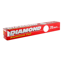 bel>Diamond Aluminum Foil, 75:ft