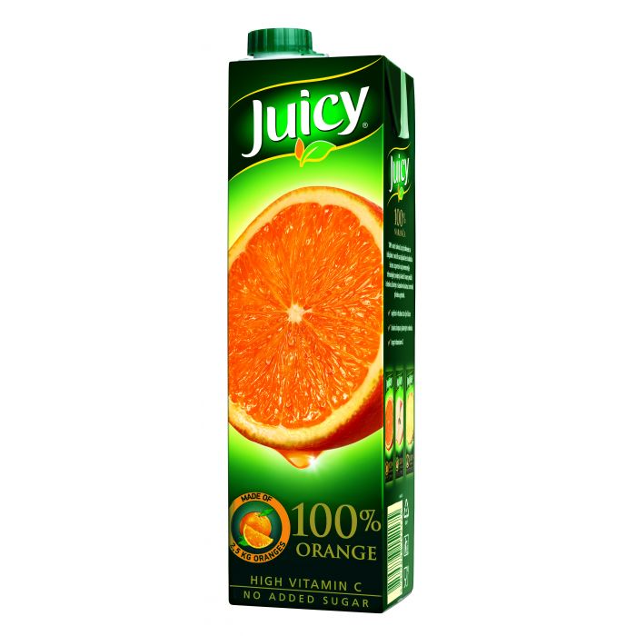 aga>Juicy Orange Juice 100 % orange 1l