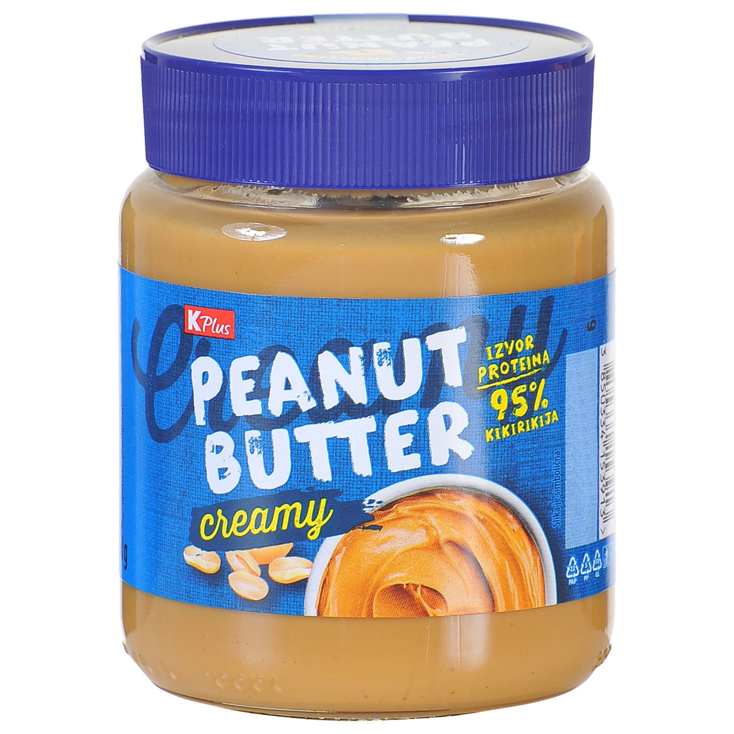 aga>Peanut butter salted 350g KPlus