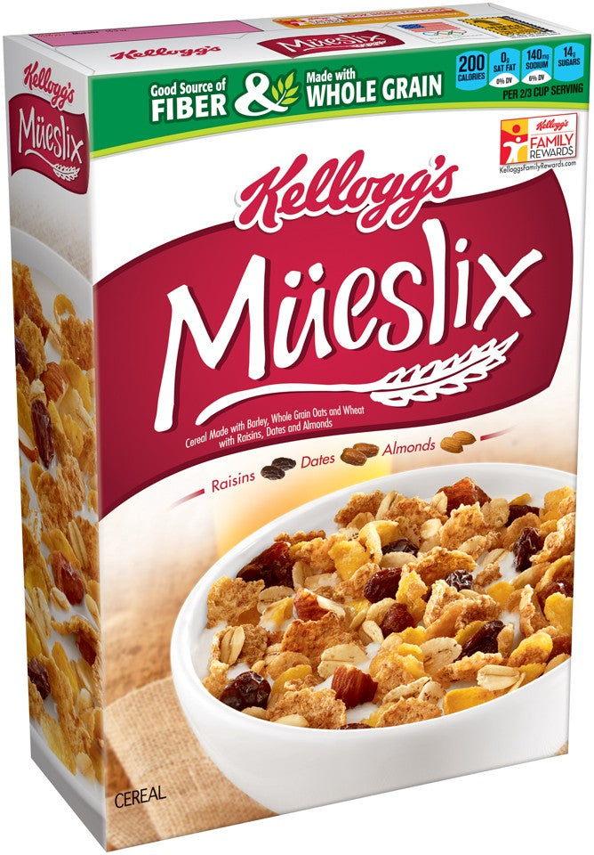 tha>Kellogg's Mueslix Cereal 375 gram