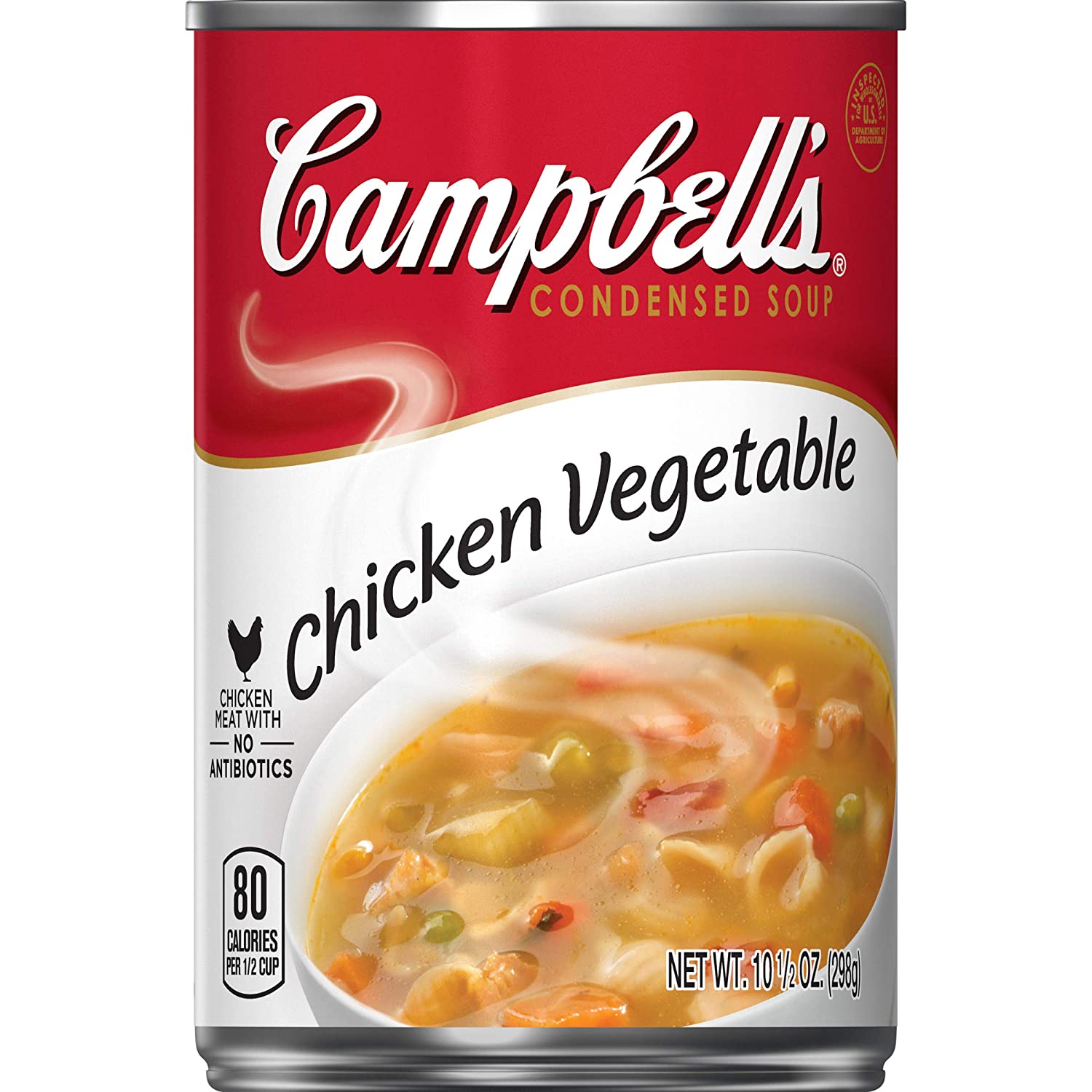 tha>Campbell's chicken and vegetable soup, condensed soup, 305 gram