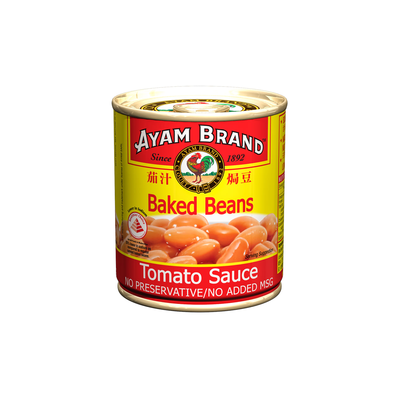 tha>Ayam Baked beans in tomato sauce, tinned food, 230 gram