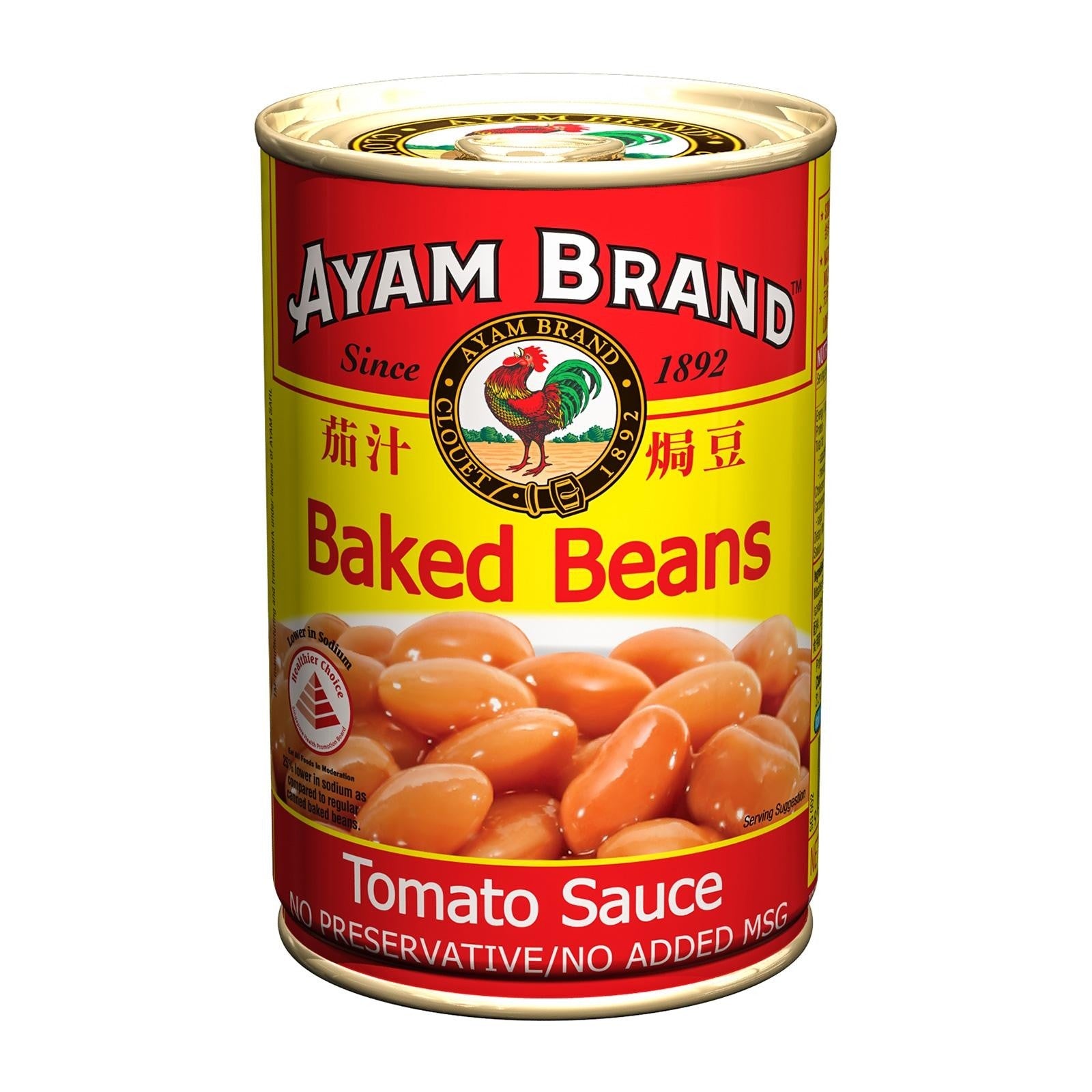 tha>Ayam Baked beans in tomato sauce, tinned food, 425 gram